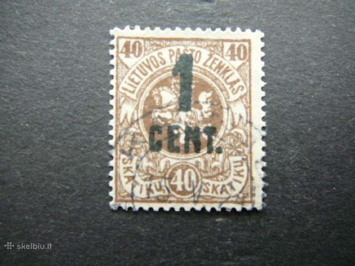 Lietuva 1922 antsp. lit142a