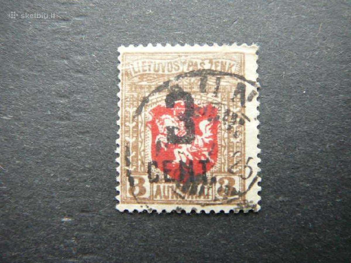 Lietuva 1922 antsp. lit155a