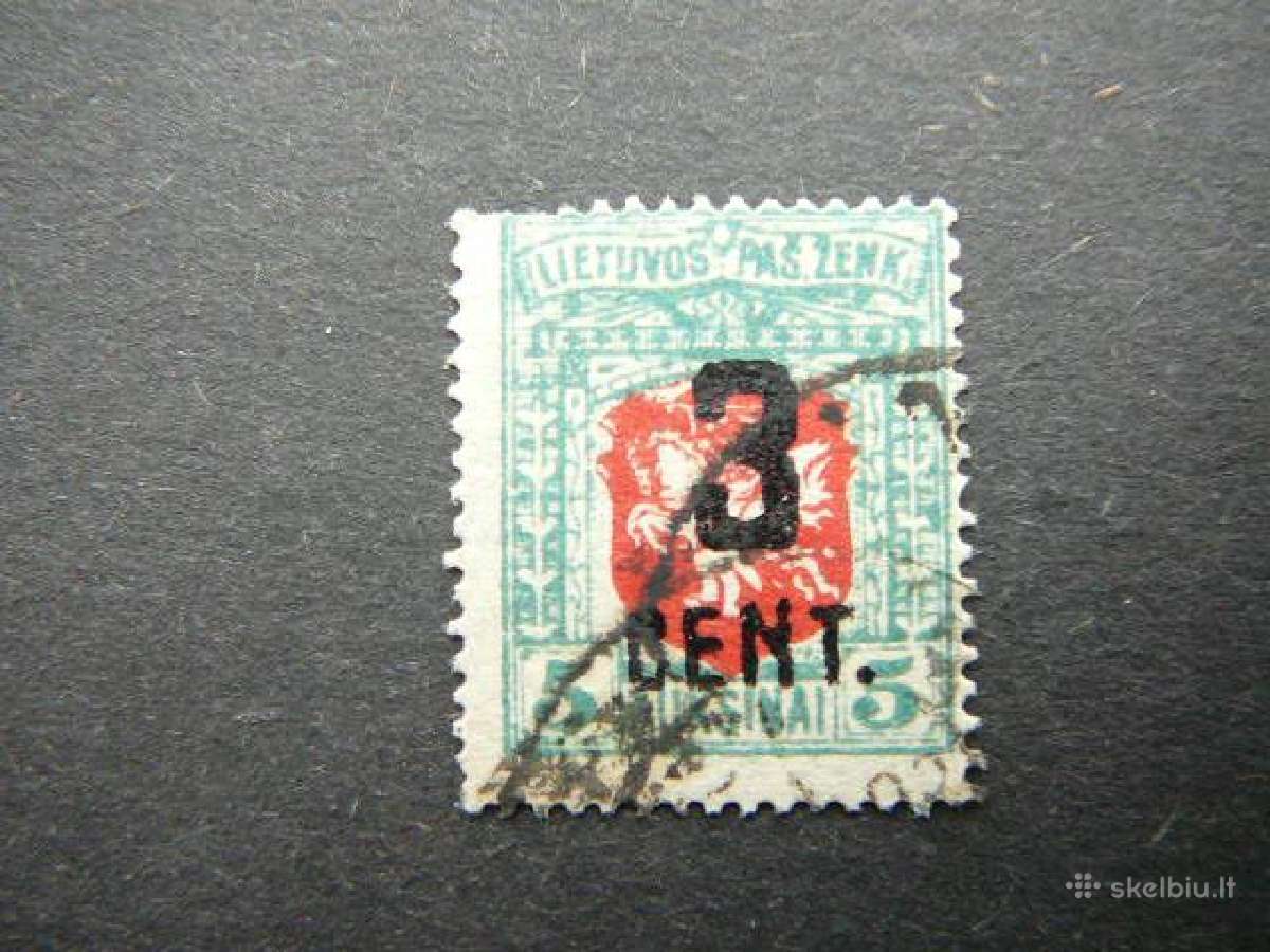 Lietuva 1922 antsp. lit156a