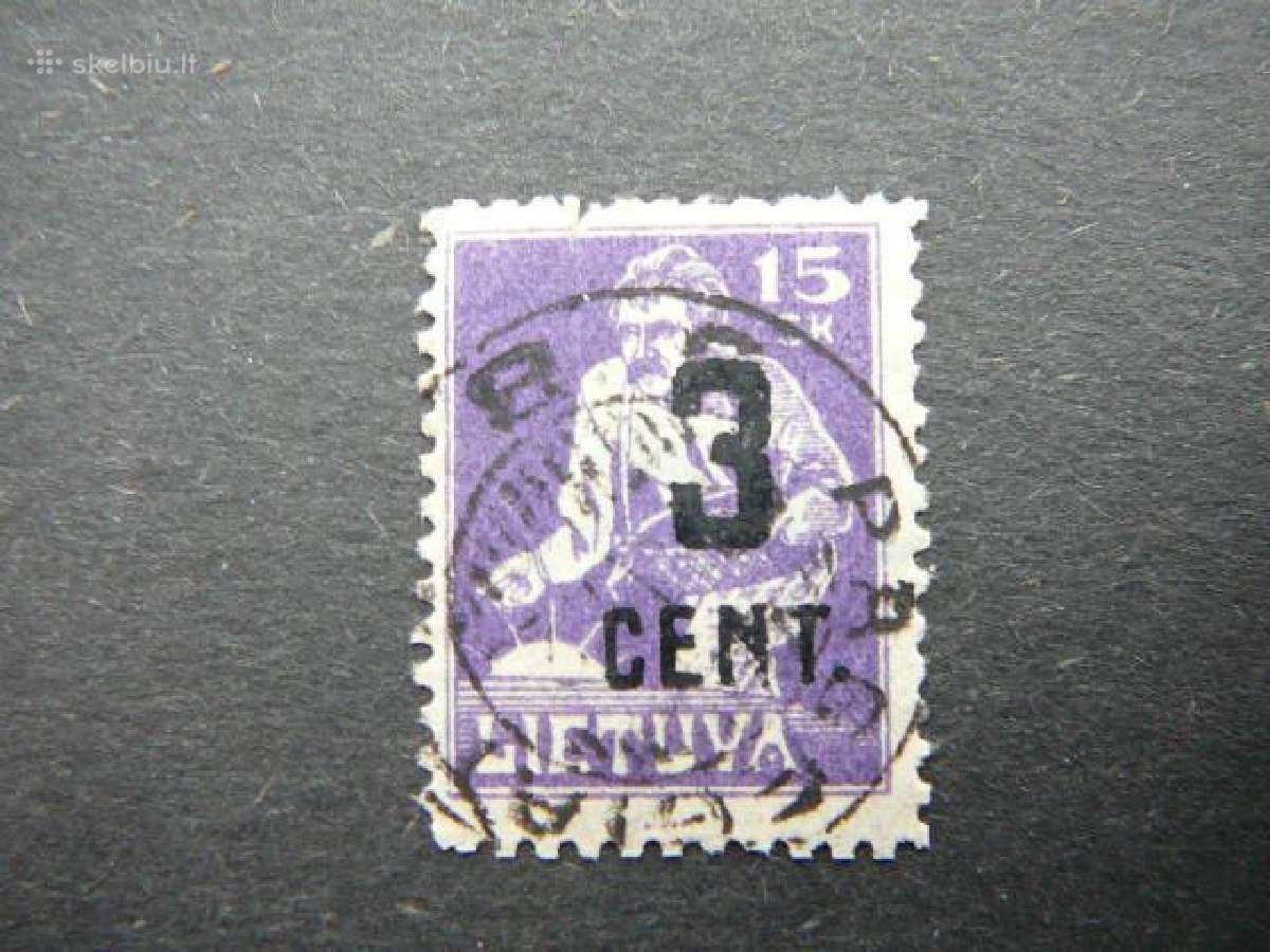 Lietuva 1922 antsp. lit158a