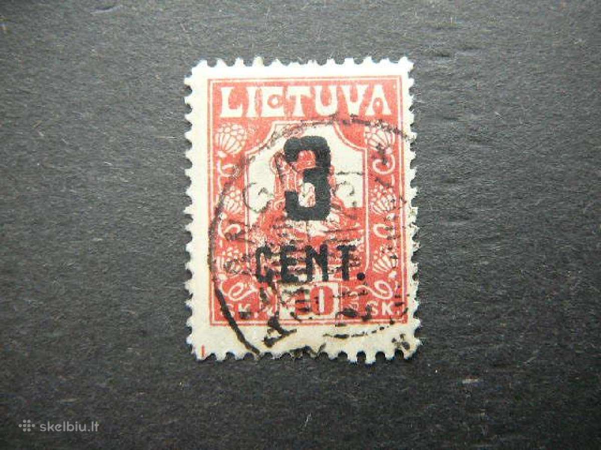 Lietuva 1922 antsp. lit161a