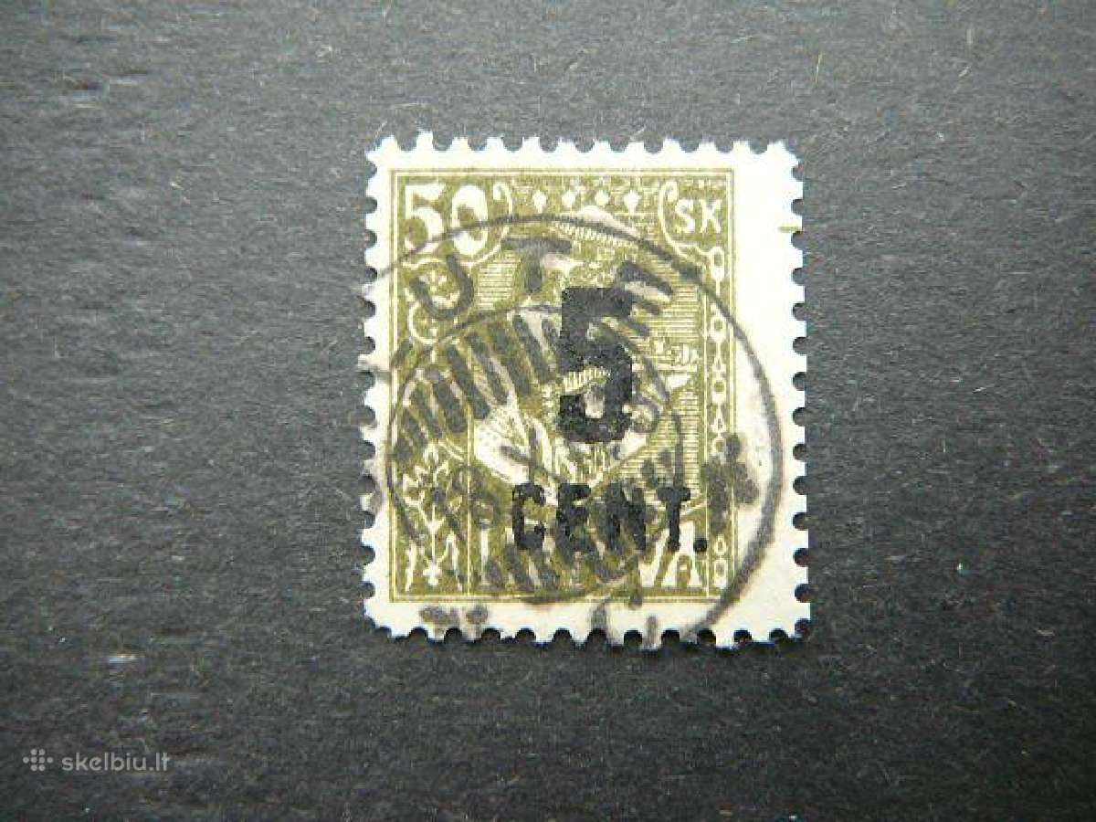 Lietuva 1922 5/50 antsp. lit162a