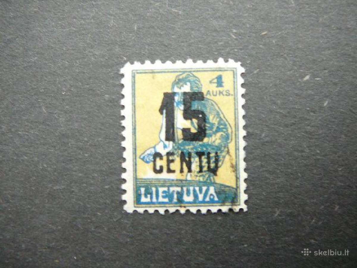 Lietuva 1922 antsp. lit169a