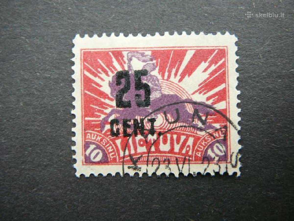 Lietuva 1922 antsp. lit172a