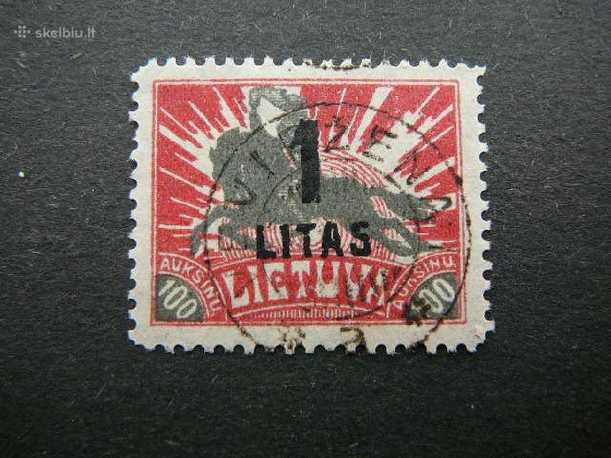 Lietuva 1922 antsp. lit175a
