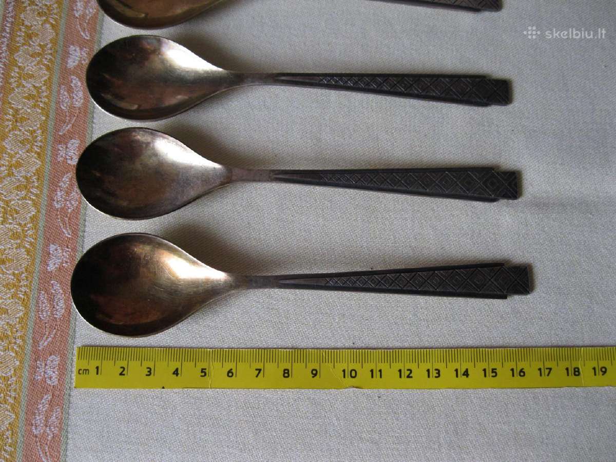 CcCCCP Sidabro 875 Saukstai Originalioje Kietoje D - nuotraukos Nr. 12