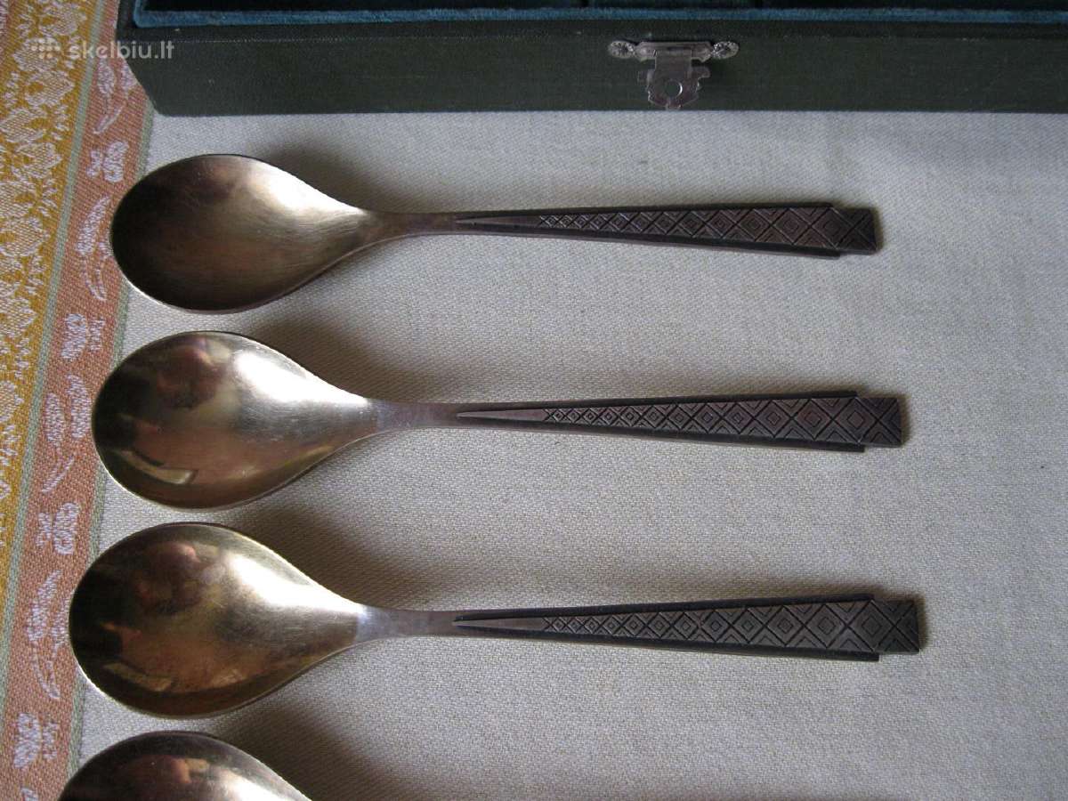 CcCCCP Sidabro 875 Saukstai Originalioje Kietoje D - nuotraukos Nr. 13