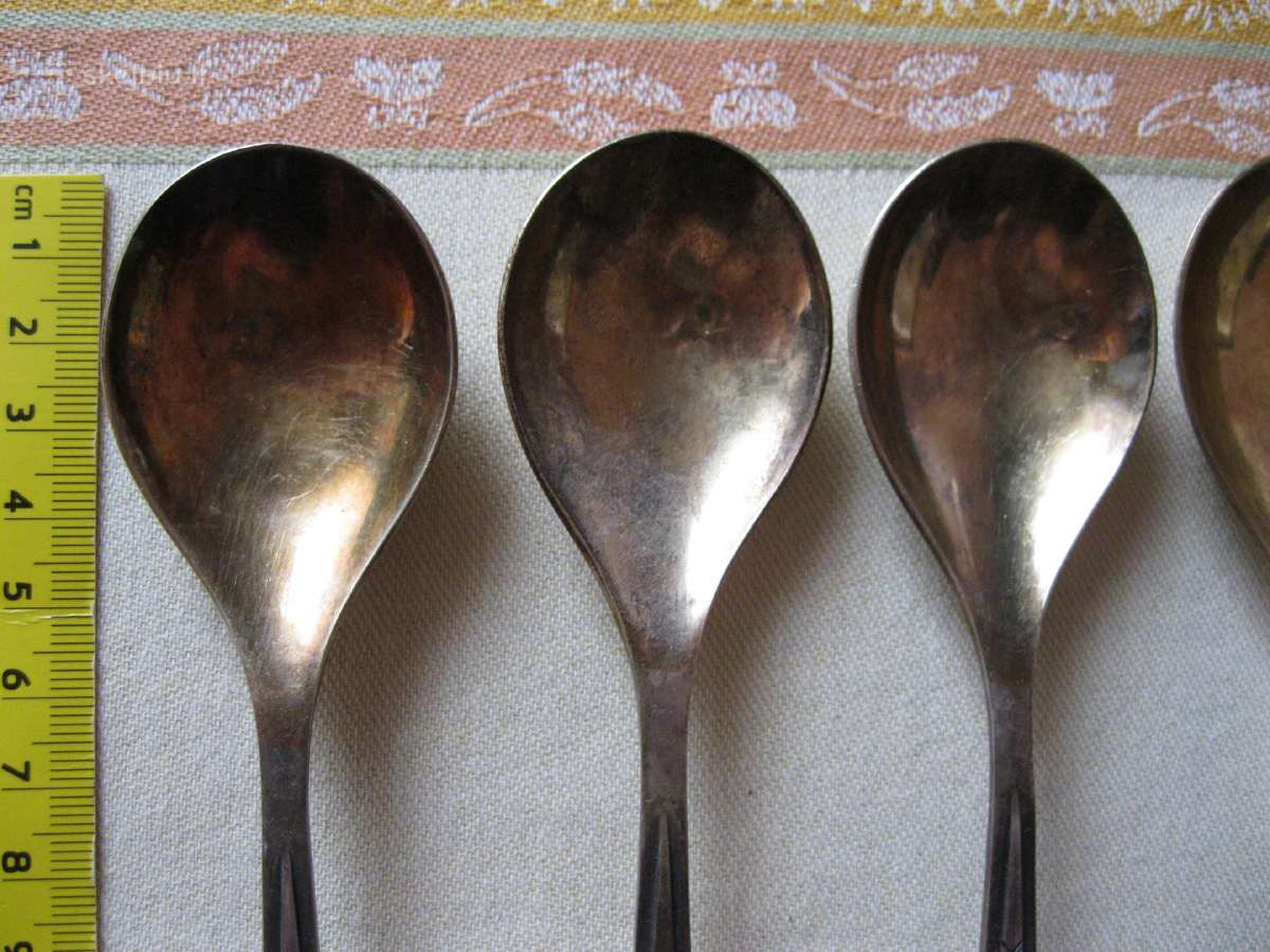 CcCCCP Sidabro 875 Saukstai Originalioje Kietoje D - nuotraukos Nr. 14