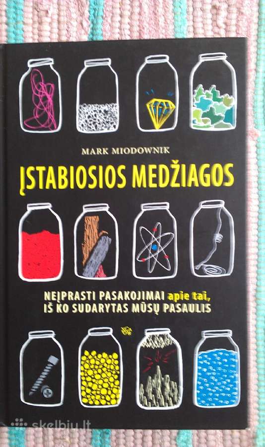 "Įstabiosios Medžiagos" Mark Miodownik 2019m.