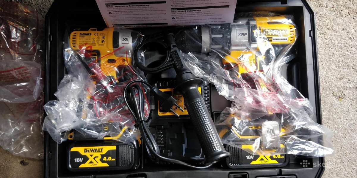 Dewalt akumuliatoriniai irankiai - nuotraukos Nr. 5