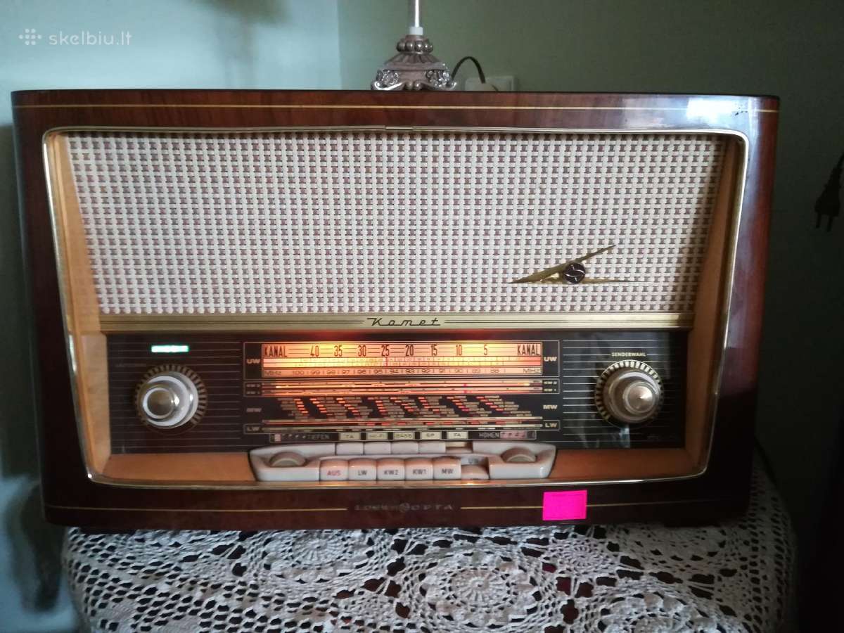 Antikvarinis radijo imtuvas Komet 4750w