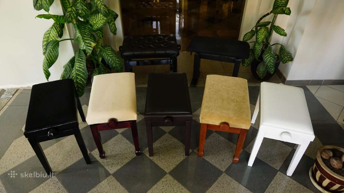 Pianino kėdutės nuo €60