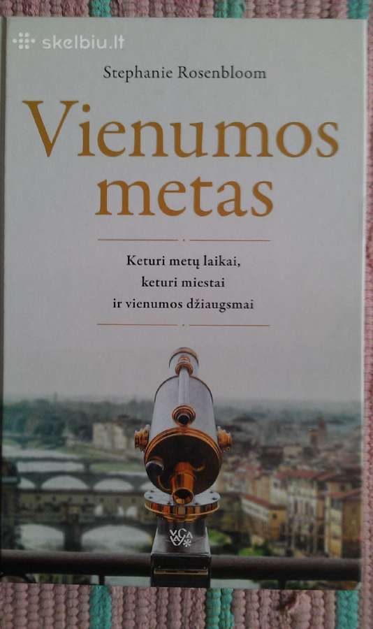 "Vienumos Metas" Stephanie Rosenbloom 2018 m.