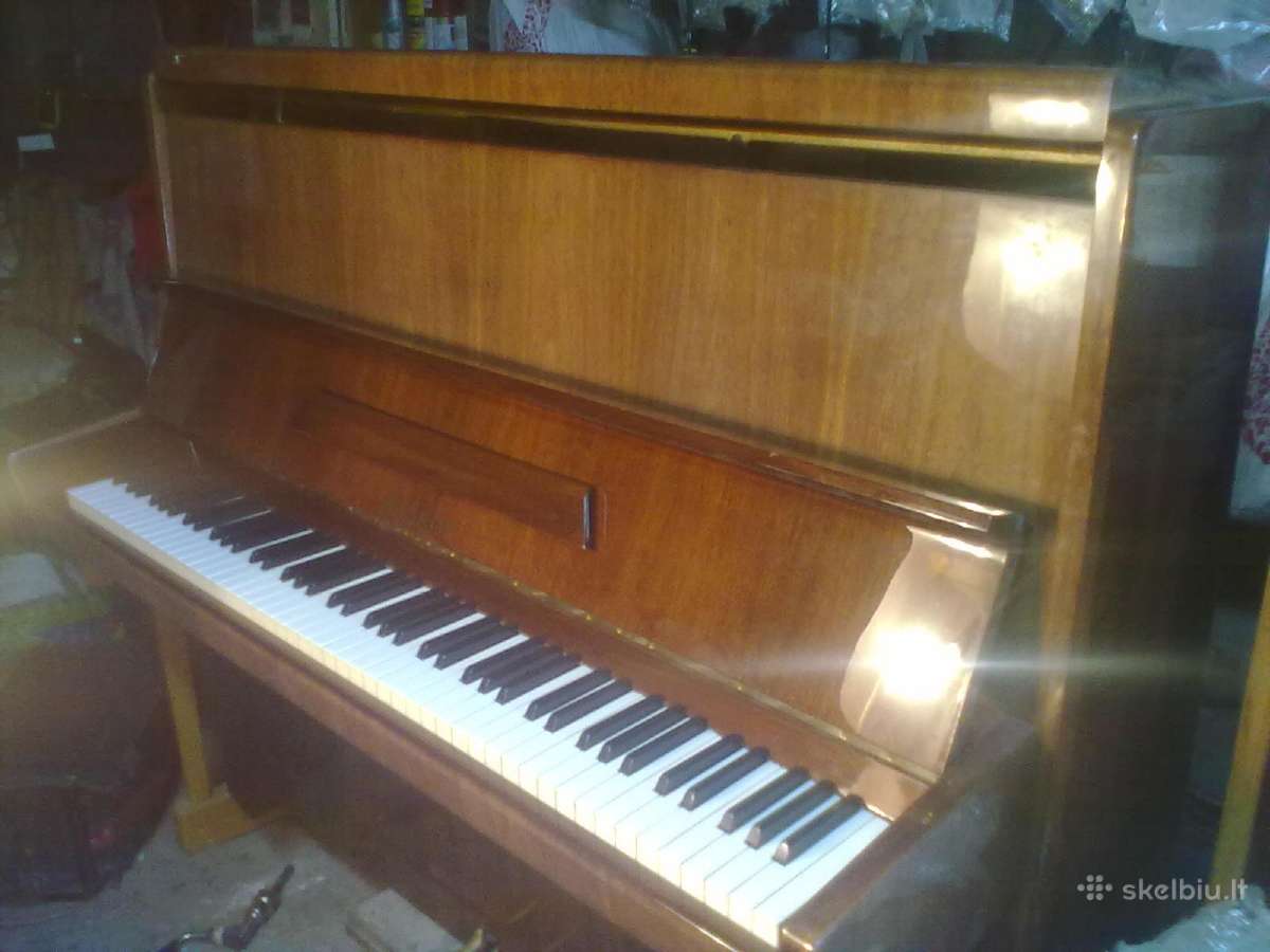 Parduodu pianiną Ryga 88.kl.3.ped. - nuotraukos Nr. 7
