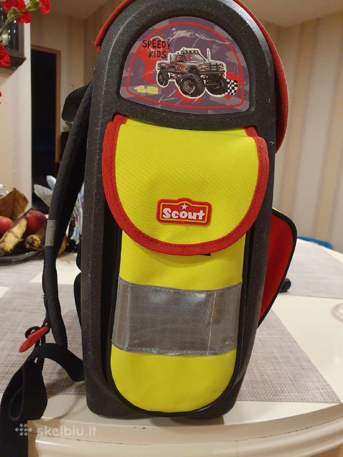 Scout mokyklinė kuprinė