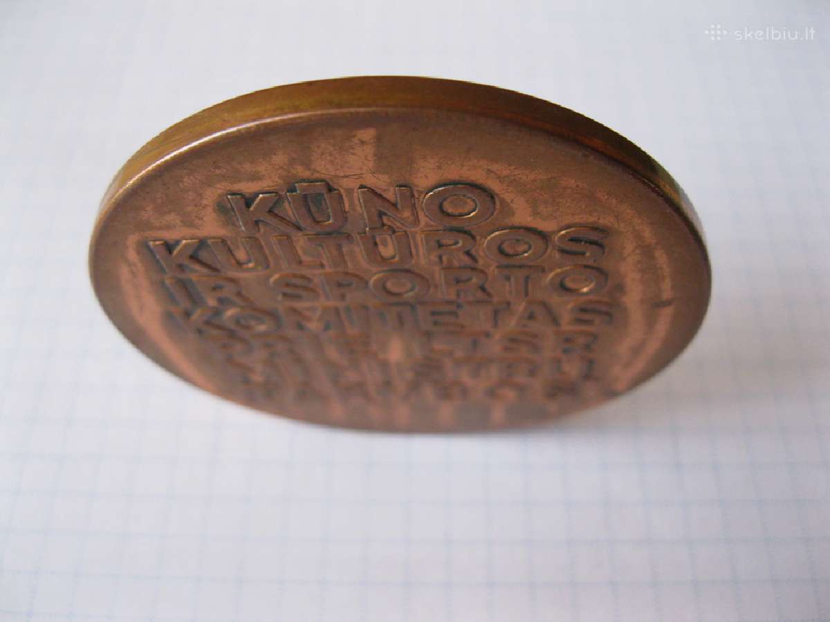 Stalo medalis.zr. foto.spalvotas metalas - nuotraukos Nr. 3