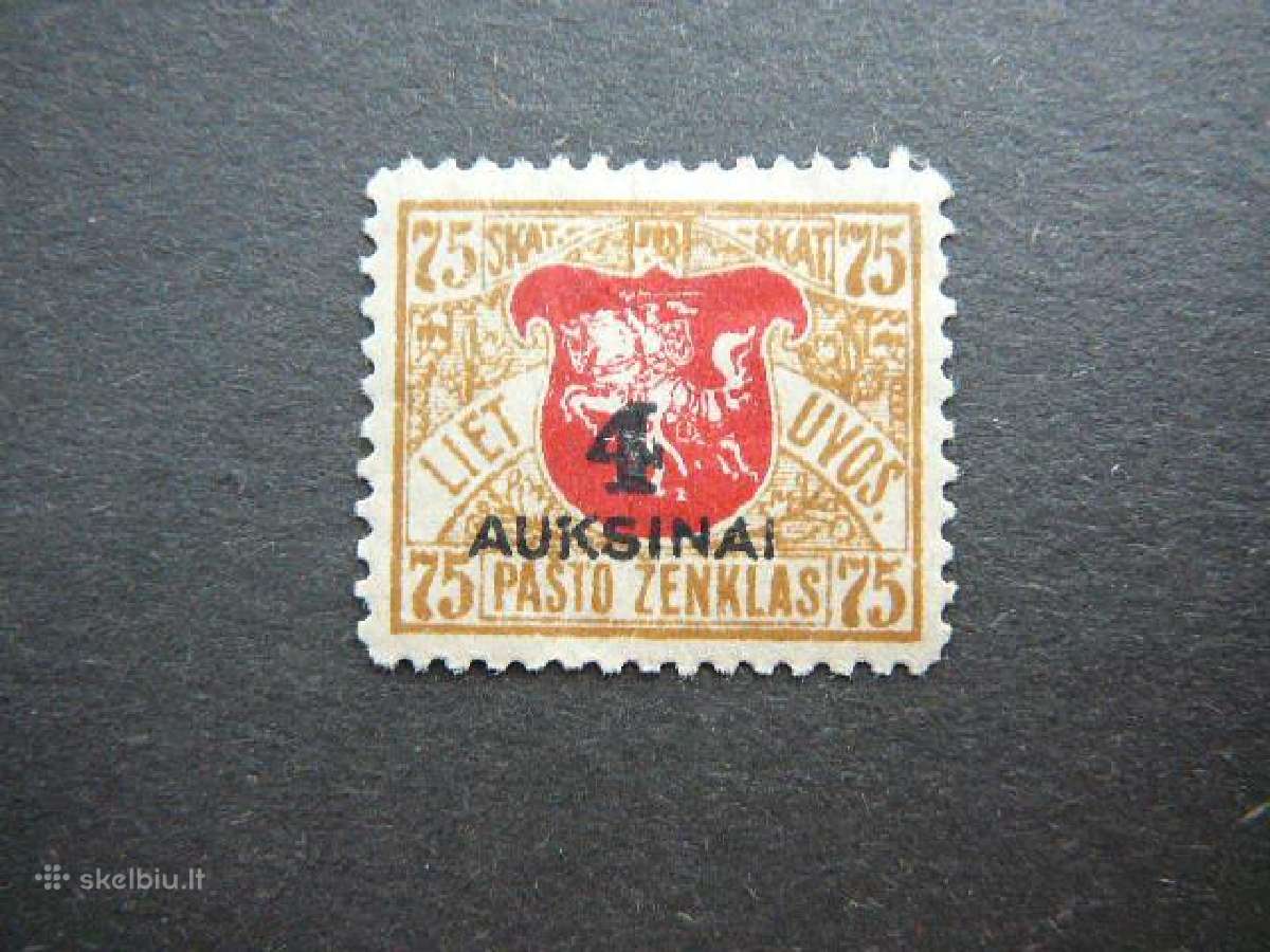 Lietuva 1922 4a/75sk. svarus lit116s