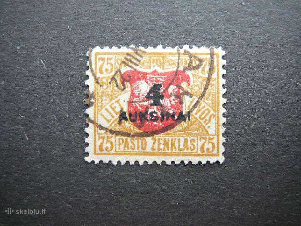 Lietuva 1922 4a/75sk. antsp. lit116a