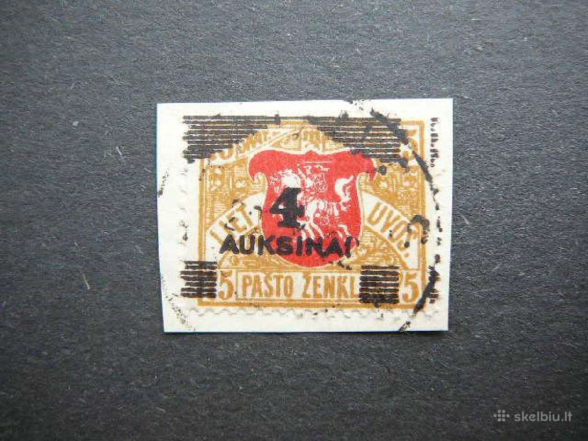 Lietuva 1922 4a/75sk. antsp. lit117a