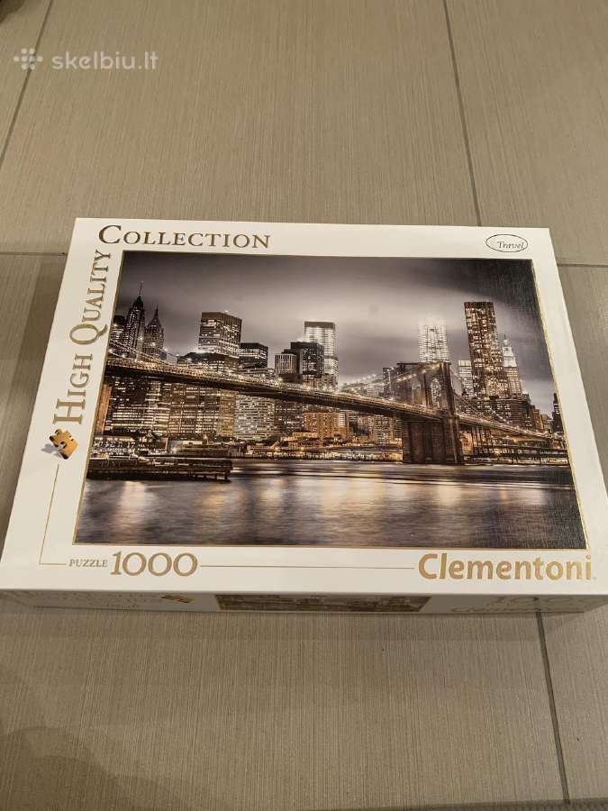 1000 detalių dėlionė su New York vaizdu