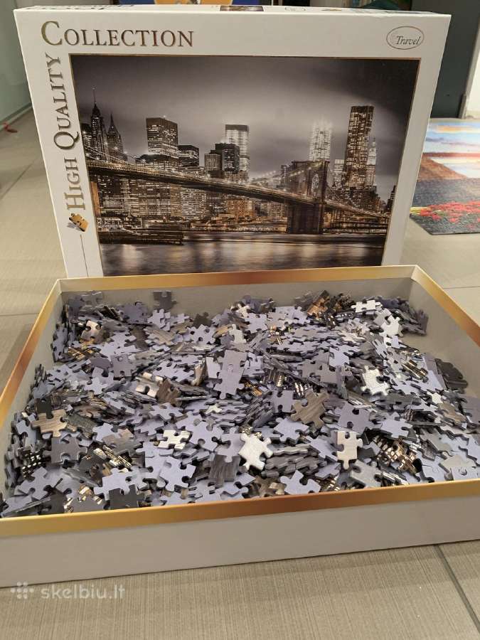 1000 detalių dėlionė su New York vaizdu - nuotraukos Nr. 3