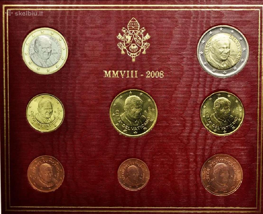 Vatikano 2 eurų proginės monetos ir rinkiniai - nuotraukos Nr. 26