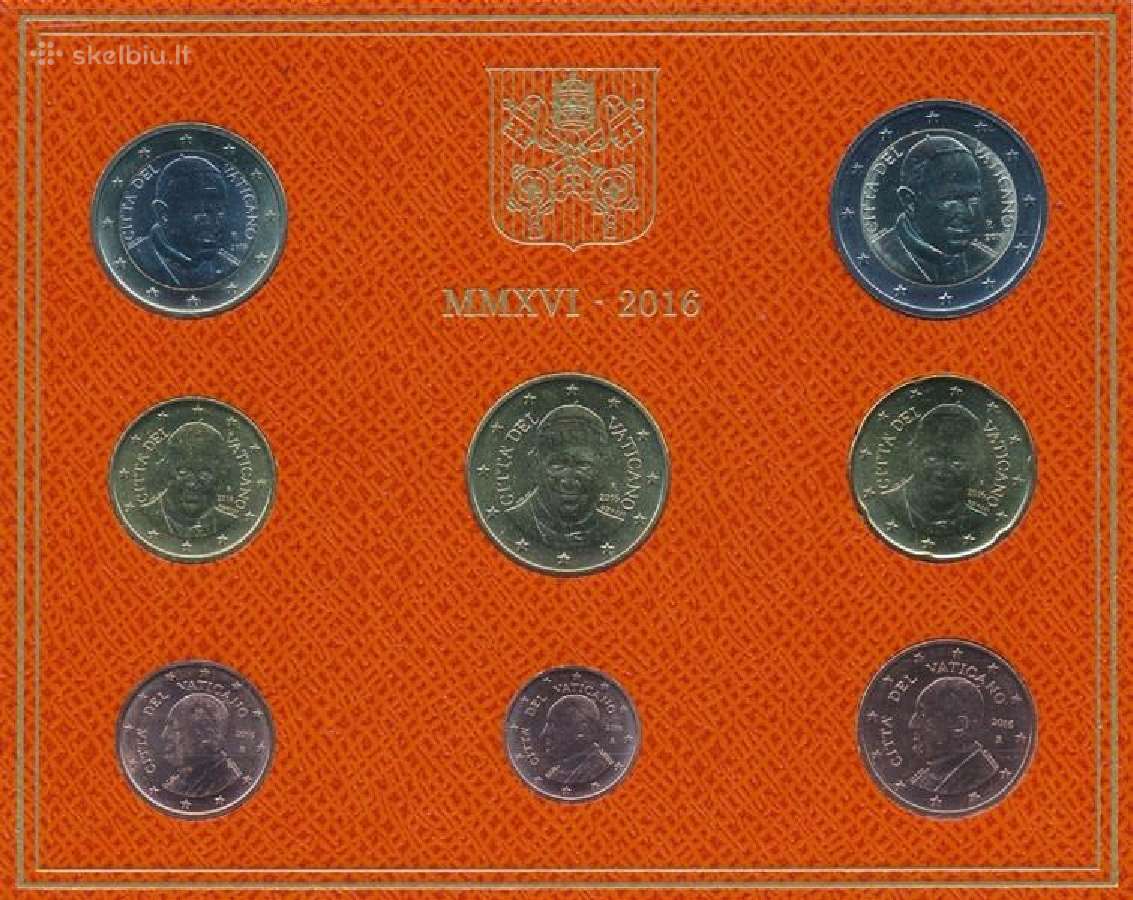 Vatikano 2 eurų proginės monetos ir rinkiniai - nuotraukos Nr. 31