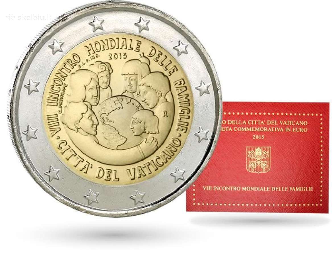 Vatikano 2 eurų proginės monetos ir rinkiniai - nuotraukos Nr. 13