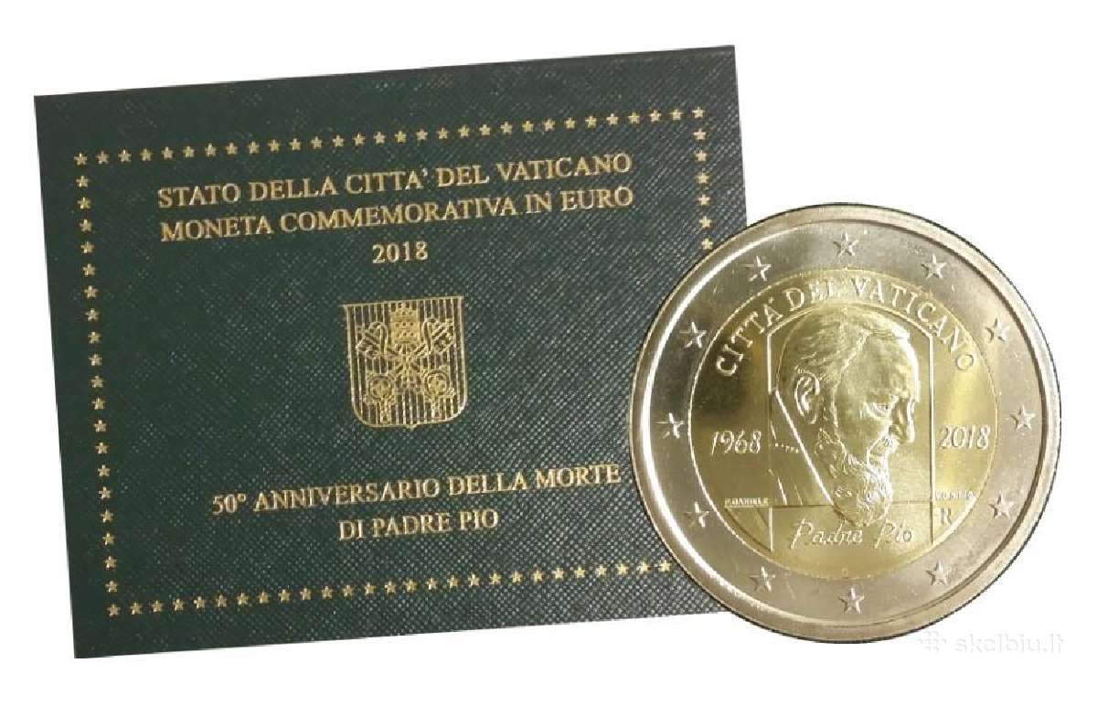 Vatikano 2 eurų proginės monetos ir rinkiniai - nuotraukos Nr. 10
