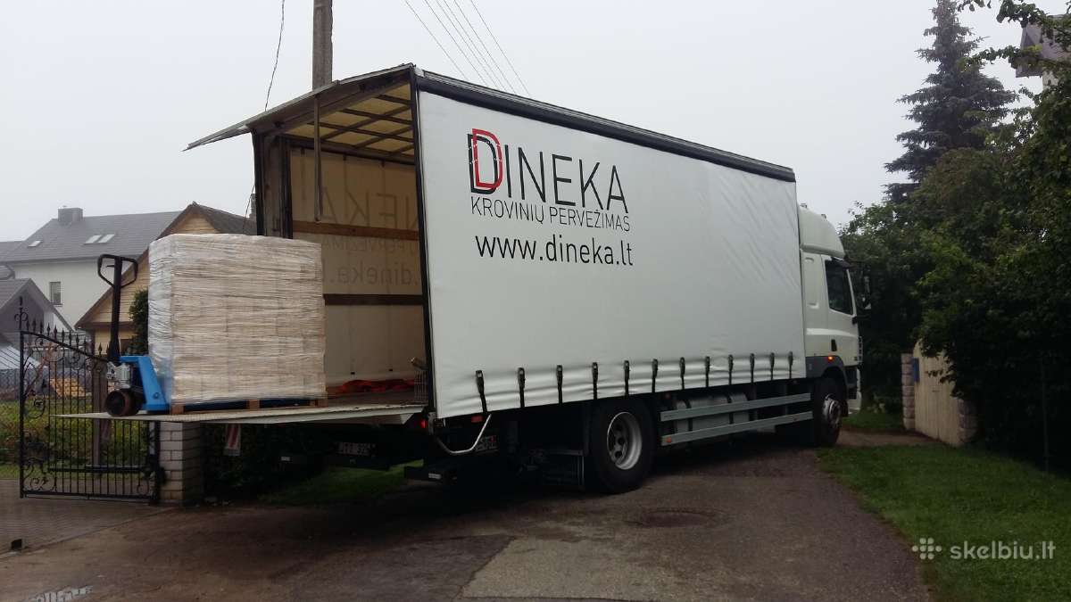 Krovinių pervežimas, Dineka, 3ton-14ton - nuotraukos Nr. 11
