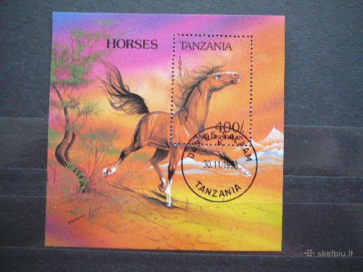 Arkliai Tanzanija 1993 antsp. tnz363