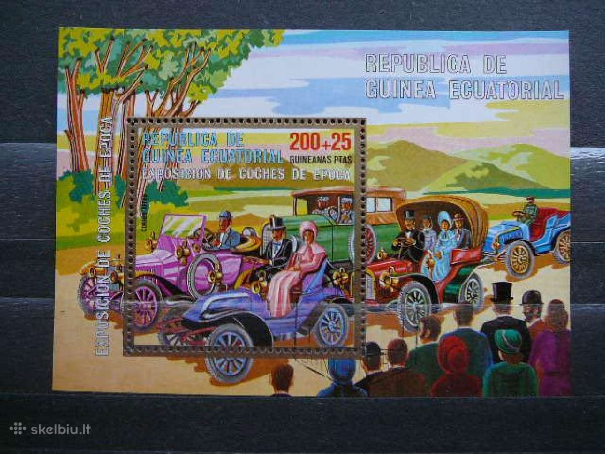Automobiliai Ekv. Gvineja 1973 antsp. ekv272