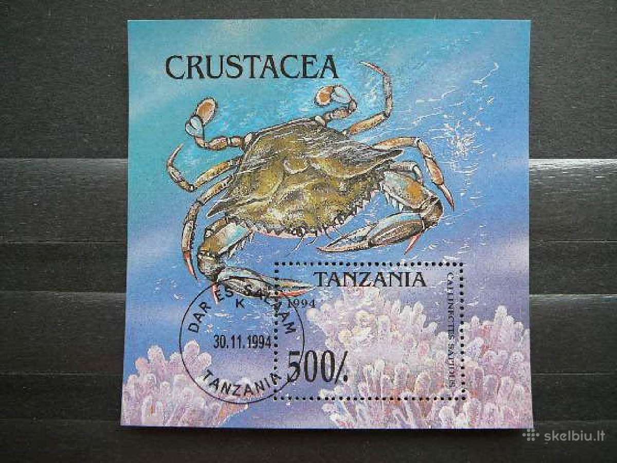 Krabai Tanzanija 1994 antsp. tnz378