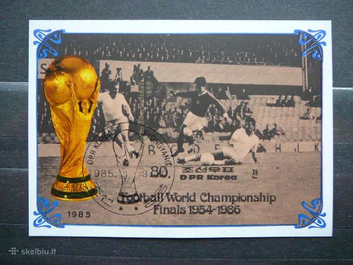 Futbolas Finalai1954/86 Koreja 1985 antsp. kr112