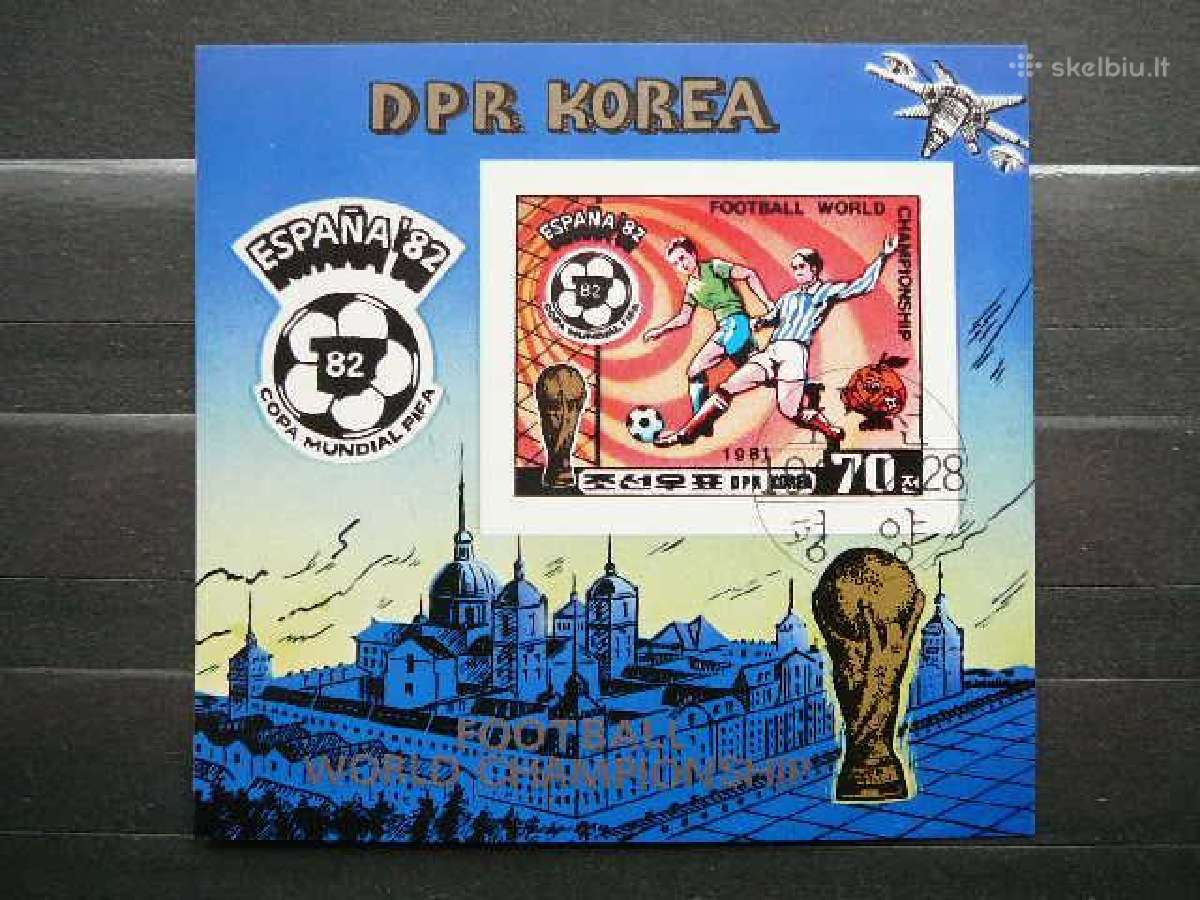 Futbolas Ispanija82 Koreja 1981 antsp. kr113