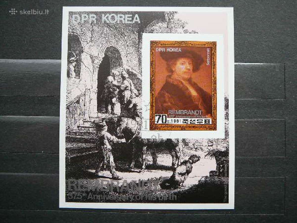 Daile Rembrantas Koreja 1981 antsp. kr293