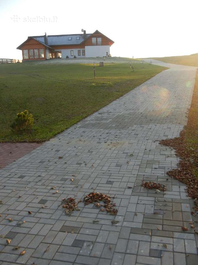 Gatvių, kelių, aikštelių įrengimas iš trinkelių - nuotraukos Nr. 20