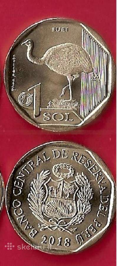 Peru 2018m. 1sol “Nandas" Unc