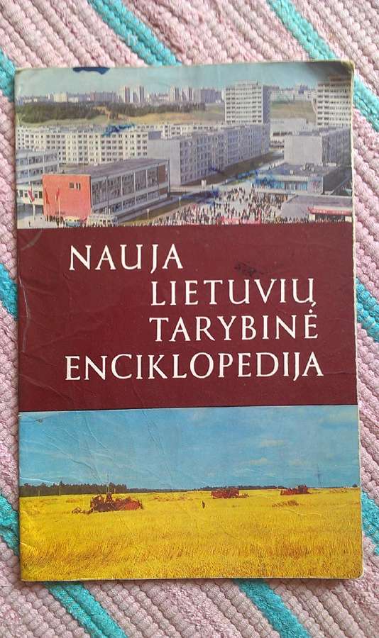 Nauja Lietuvių Tarybinė Enciklopedija 1975m.