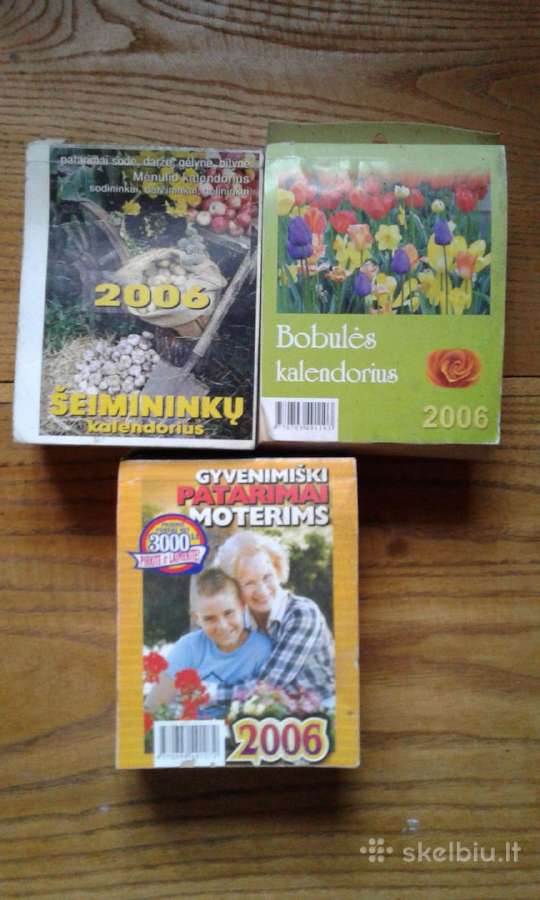 Plėšomi kalendoriai - nuotraukos Nr. 2