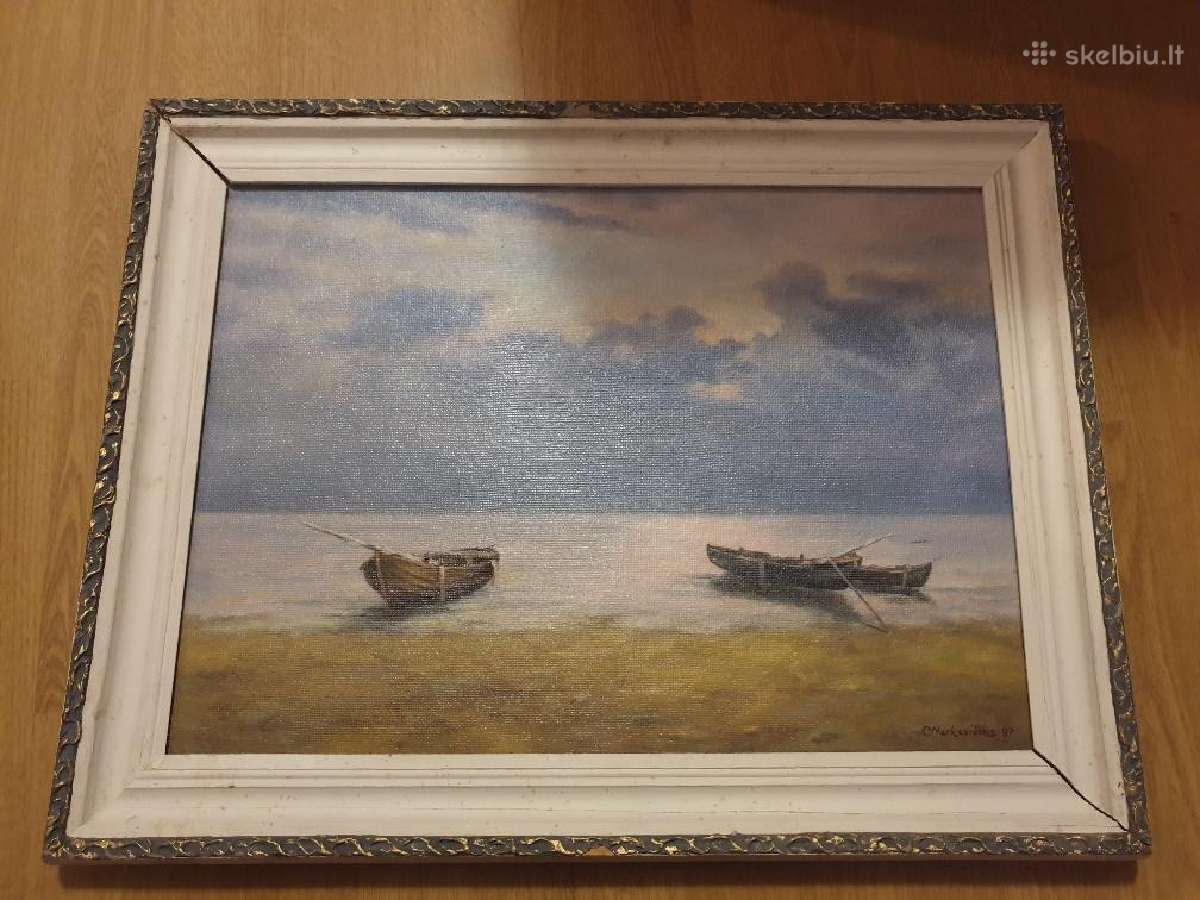 Lietuvos dailininku paveikslai 1960-1990m - nuotraukos Nr. 6