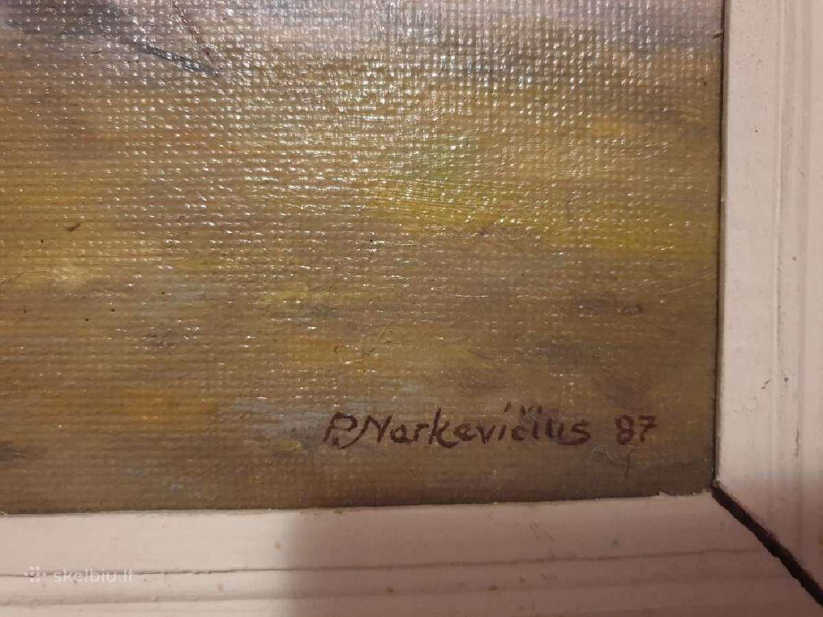 Lietuvos dailininku paveikslai 1960-1990m - nuotraukos Nr. 7