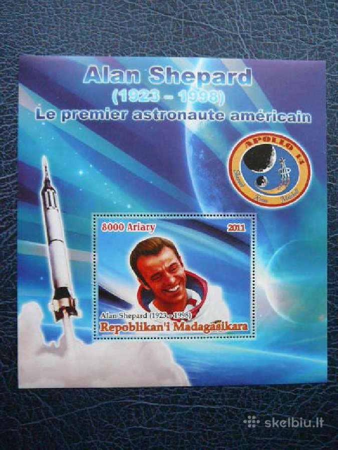 Kosmosas Alan Shepard Apollo 14 svarus mdg2311
