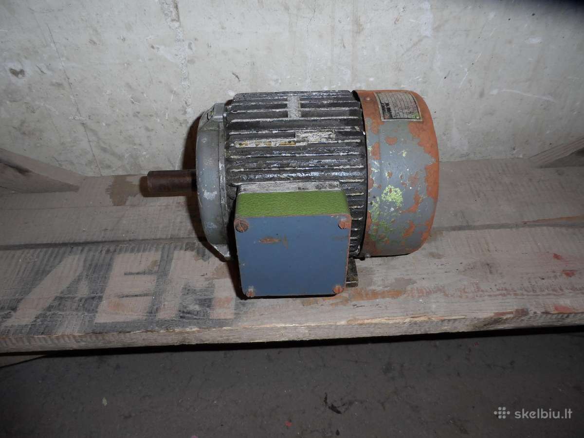 El. variklis 50 W ir 200 Wpast.srovės generatorius