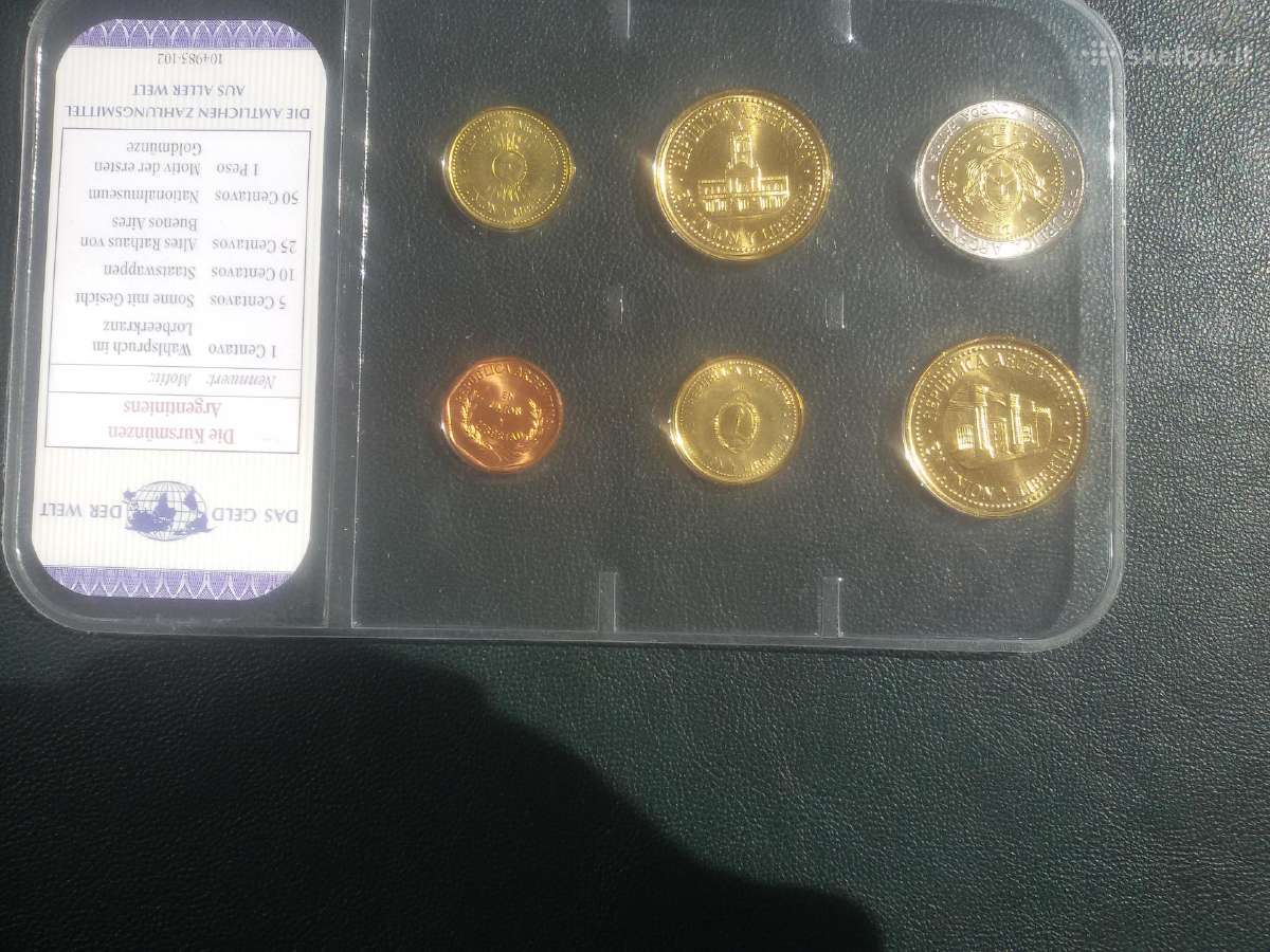 Argentina mix rinkinukas 1998-2009m unc - nuotraukos Nr. 2
