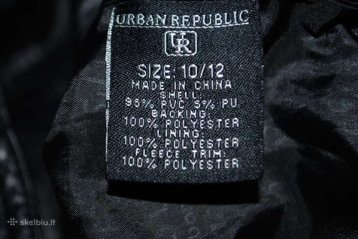 Moto striukė "Urban Republic" 128-134 cm dydžio - nuotraukos Nr. 5