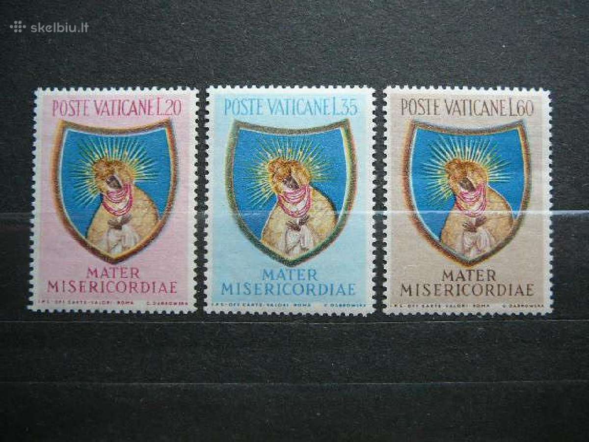 Ausros Vartai Vatikanas (Lietuva) 1954 mnh vt546sm
