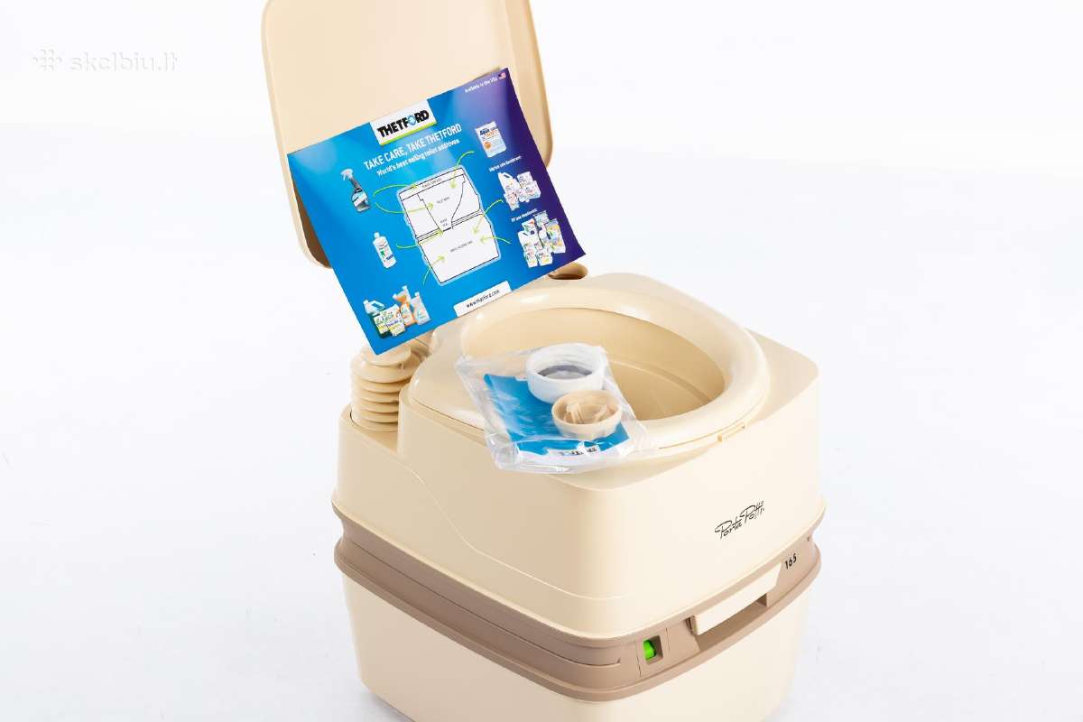Biotualetas Thetford Porta Potti Qube 165 Luxe - nuotraukos Nr. 8