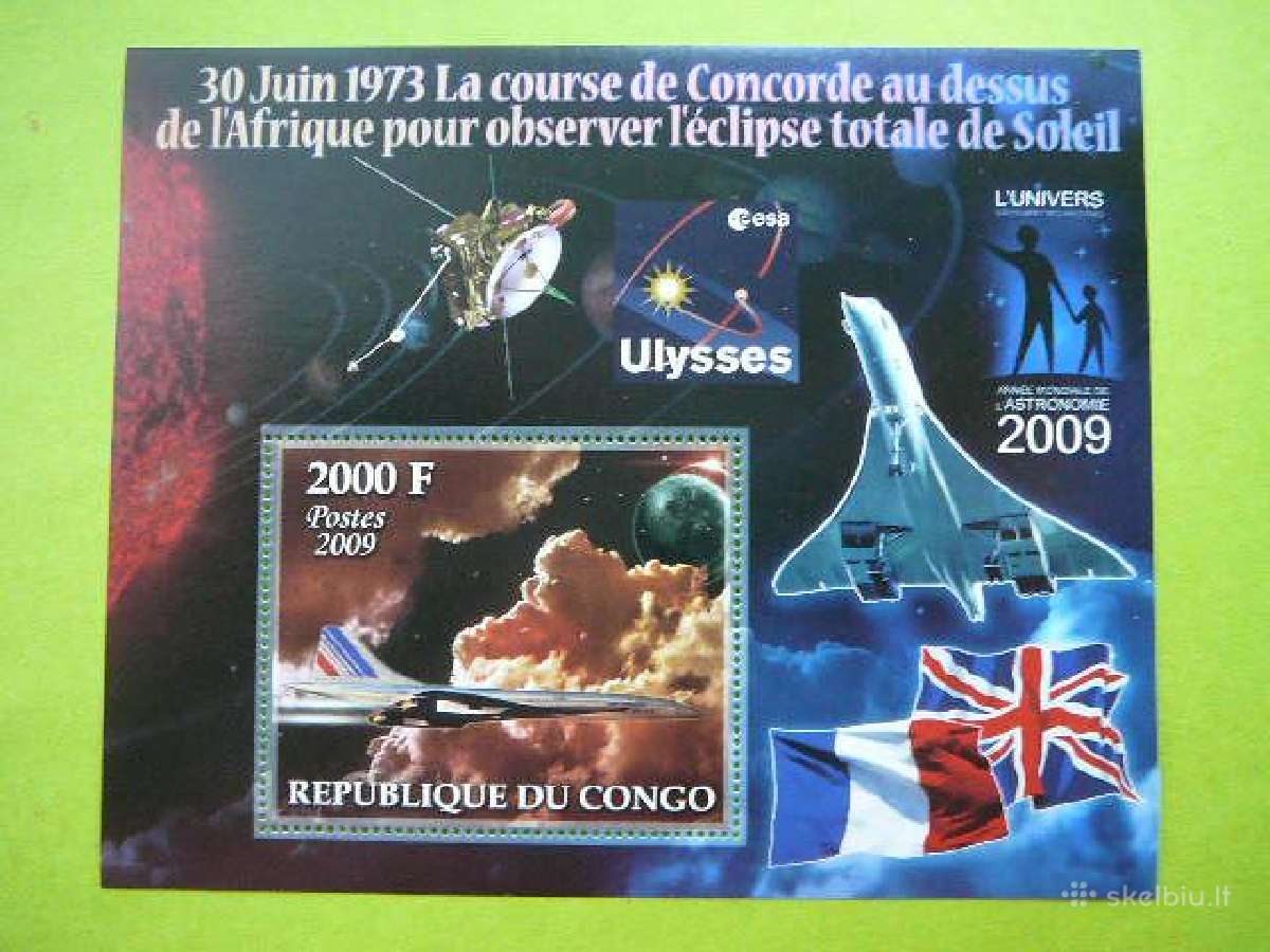 Kosmosas Lektuvai Concorde svarus con0209