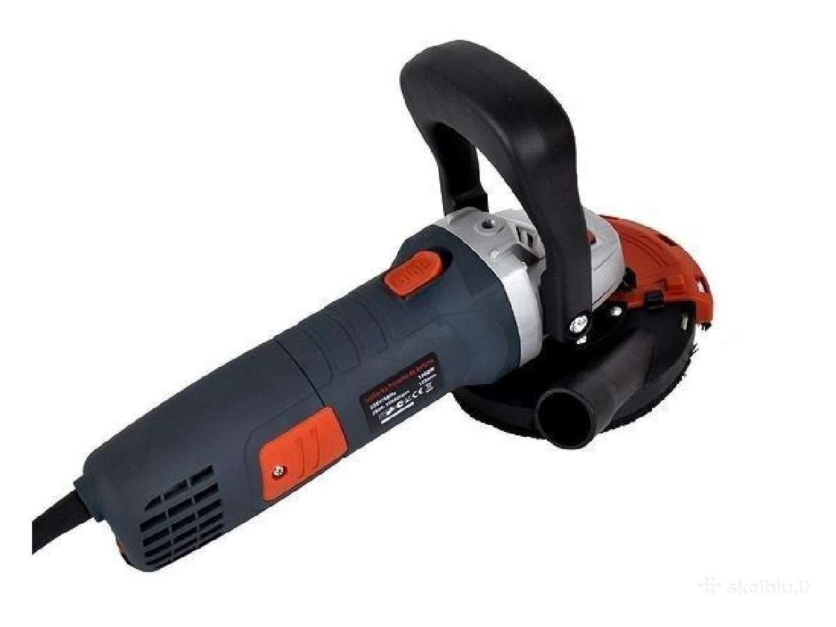 Betono šlifuoklis 1300w, 125 mm - nuotraukos Nr. 3
